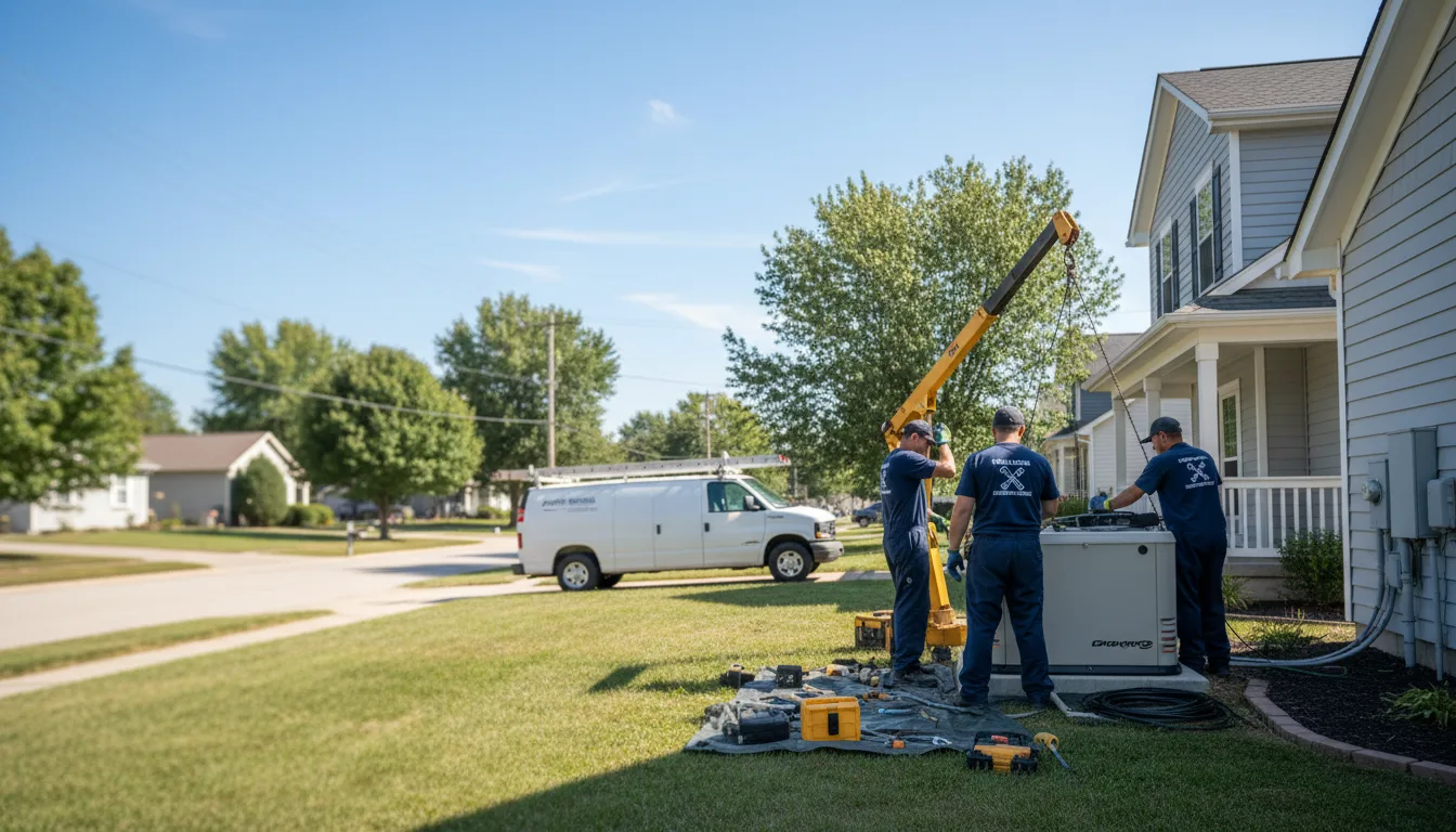 Generator Installation in Brownsboro, TX near me